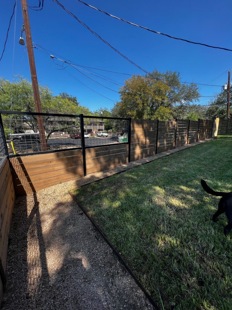 Landscaping ideas for fence line - it’s decomposed granite lining it, in central Texas. Wondering if I could somehow dig holes through the DG and put drought tolerant plants (yuccas, agaves, succulents, etc)?