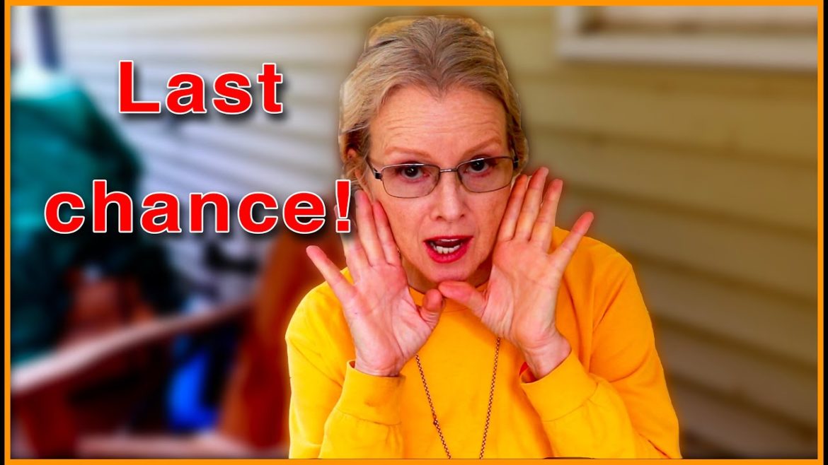 Kaye Kittrell: It could be TOO LATE already! It could be TOO LATE already!