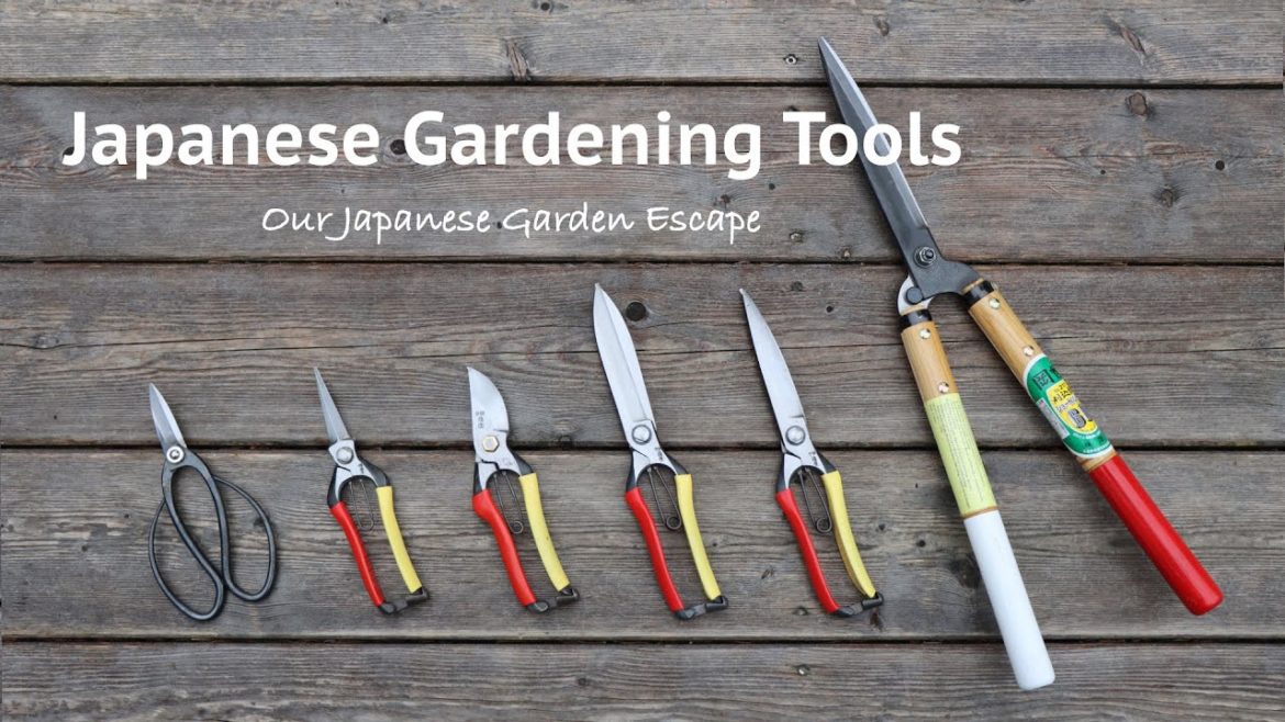 Japanese Gardening Tools - How to Use Clean and Sharpen | Our Japanese Garden Escape
