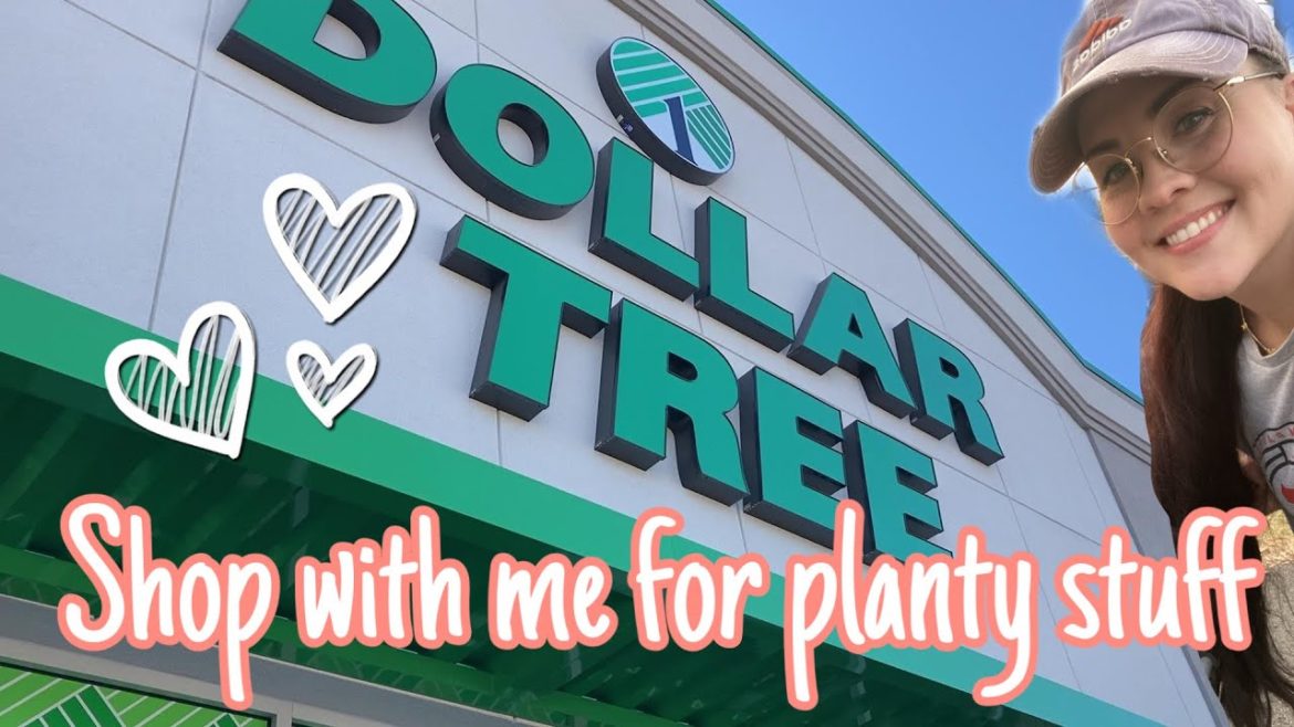 DOLLAR TREE SHOP WITH ME | GARDENING SUPPLIES 2022
