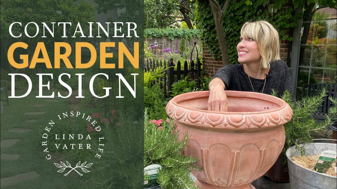 👩🏼‍🌾🪴👩🏼‍🌾 CONTAINER GARDEN DESIGN Tips for Sun  || Linda Vater