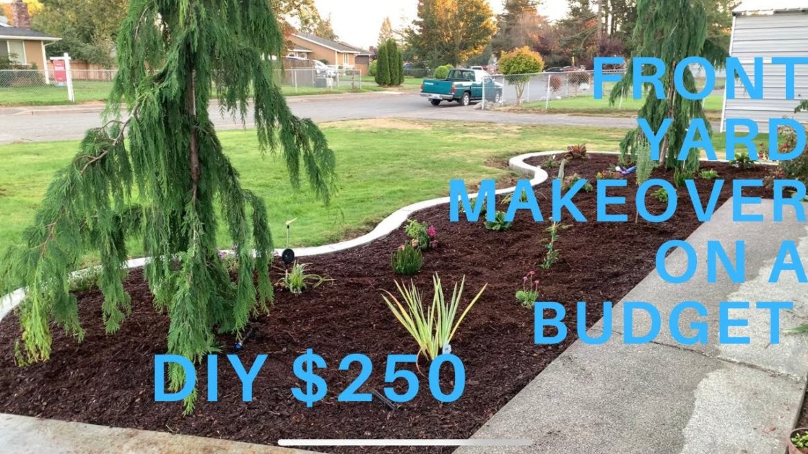 FINALLY! Front Yard Makeover on a Budget! | DIY Landscaping Ideas | Money Saving Tips FINALLY! Front Yard Makeover on a Budget! | DIY Landscaping Ideas | Money Saving Tips