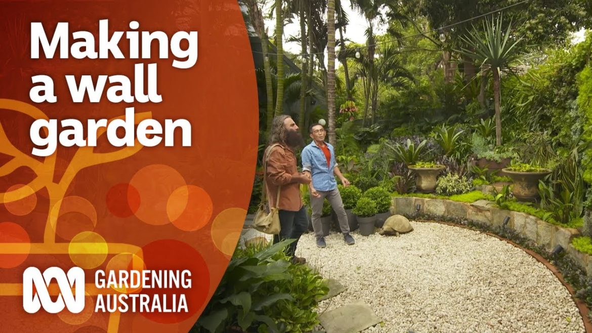 Making a lush wall garden to maximise space | Garden Design and Inspiration | Gardening Australia Making a lush wall garden to maximise space | Garden Design and Inspiration | Gardening Australia
