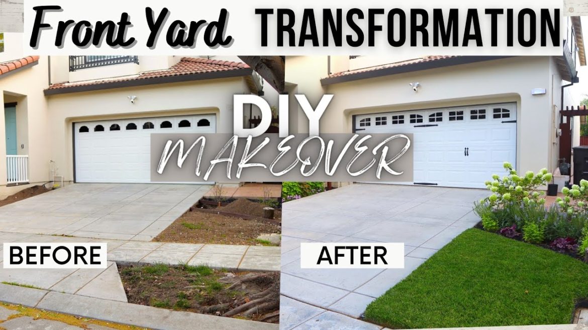 DIY Front Yard Makeover | Landscaping Ideas | Transformation