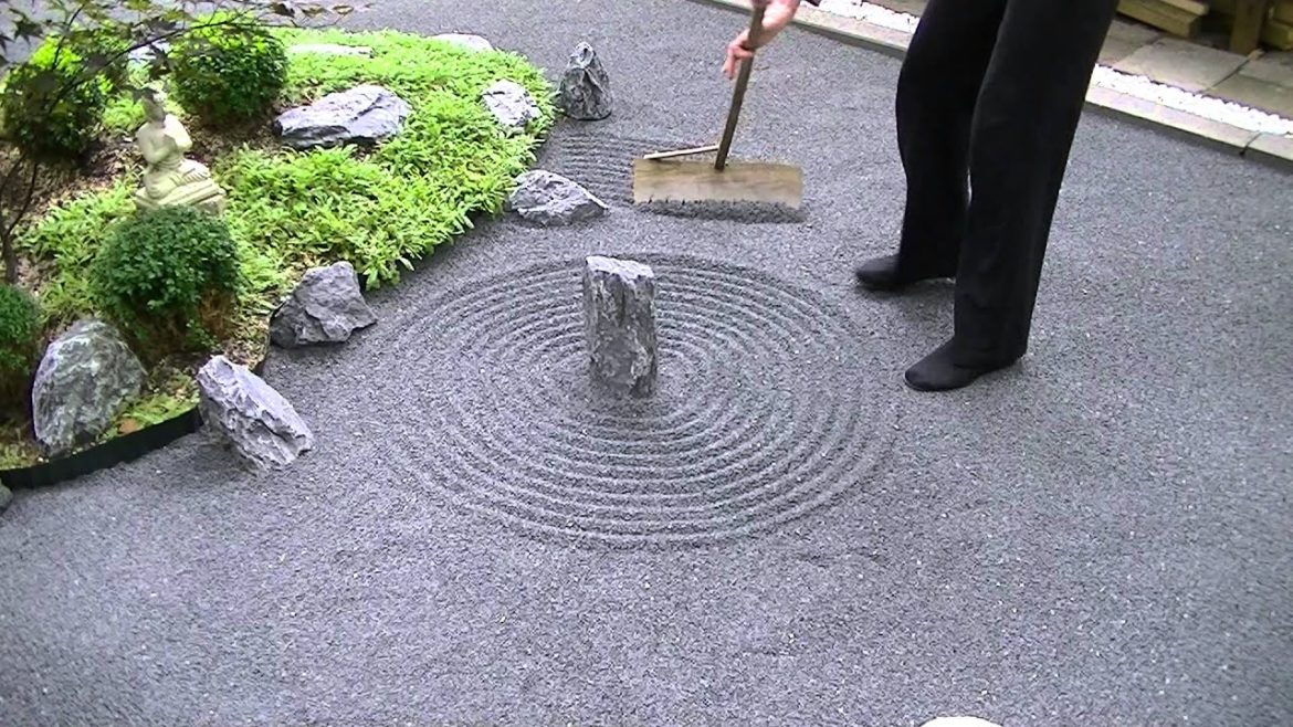 ASMR Japanese Zen garden 禅の庭