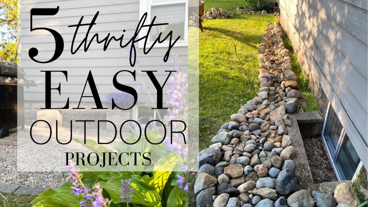 5 EASY Thrifty Outdoor DIY Projects!