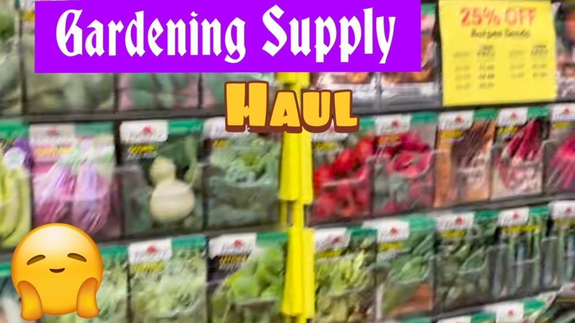 Tractor Supply Co  Haul (Gardening Supplies)🤗🌱