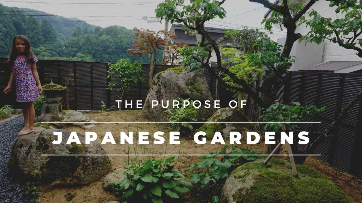What is the Main Purpose of Japanese Gardens?