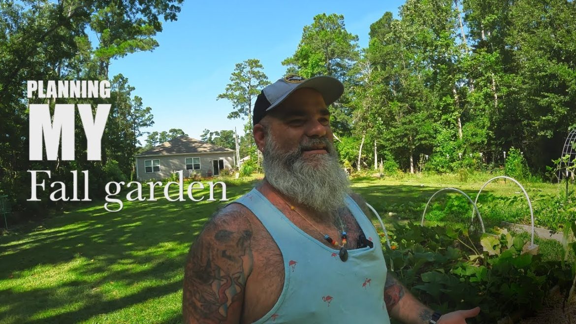 My fall garden plans and we had some Storm damage