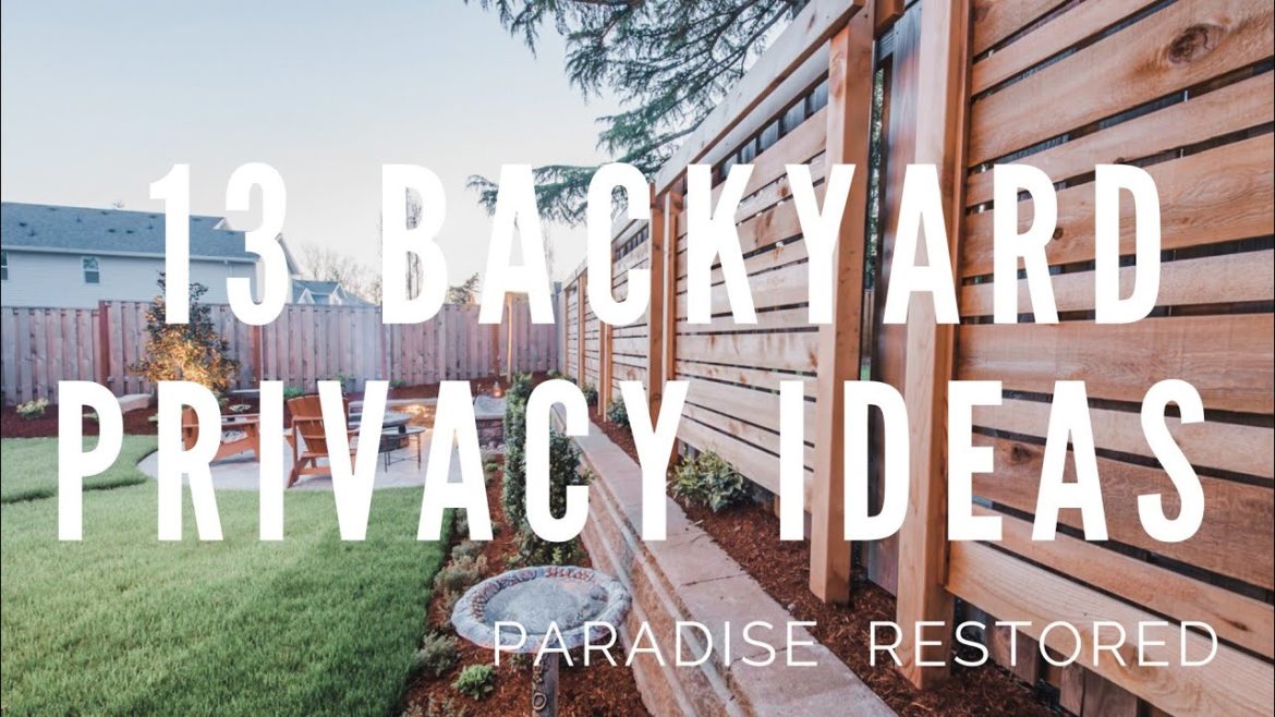 13 Backyard Privacy Ideas / Privacy Screens 13 Backyard Privacy Ideas / Privacy Screens