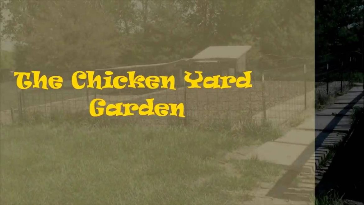 Chicken Coop Plan / Garden Plans Automatic fertilizing, weeding, watering, feeder and door