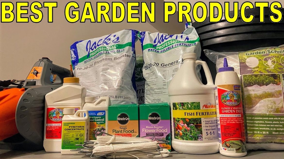 My Favorite Gardening Products