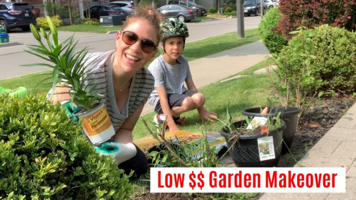 FINALLY! Front Yard Gardening Makeover – On A Budget | BEFORE AND AFTER FINALLY! Front Yard Gardening Makeover - On A Budget | BEFORE AND AFTER