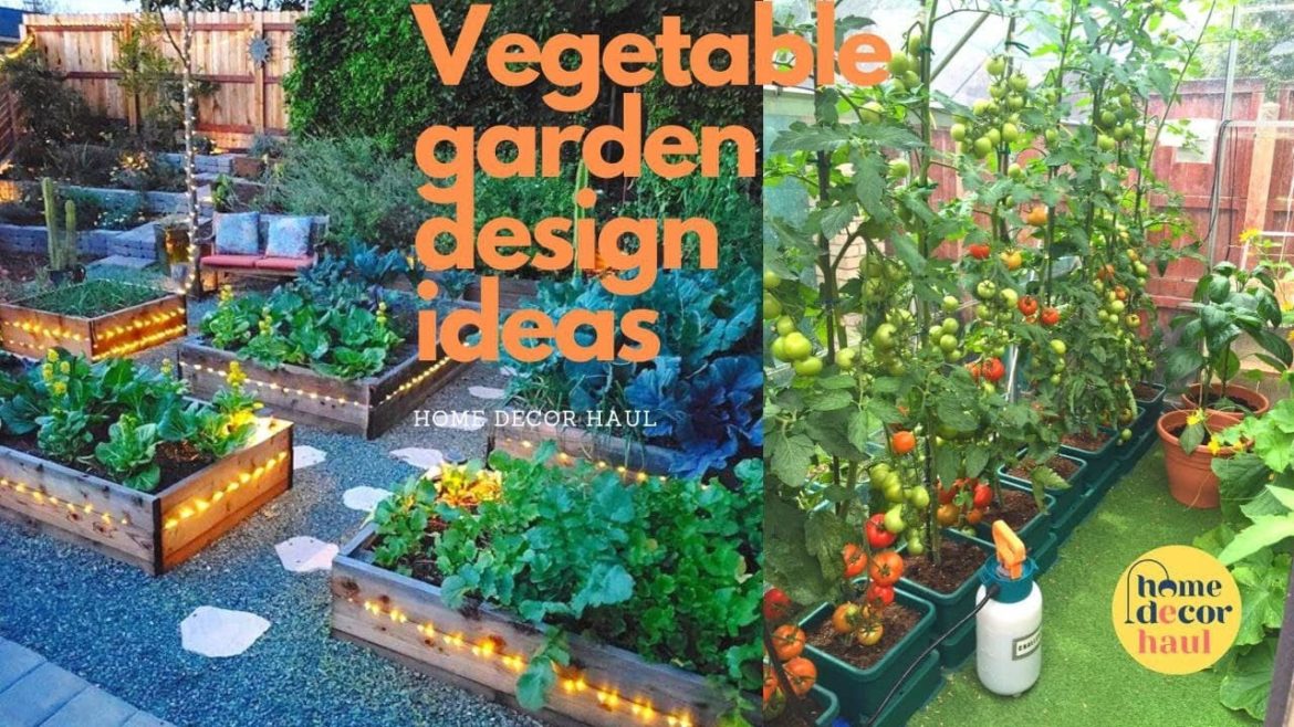 Vegetable Garden Design Ideas Backyard | Vegetable Garden Plans | Home Decor Haul | 2021