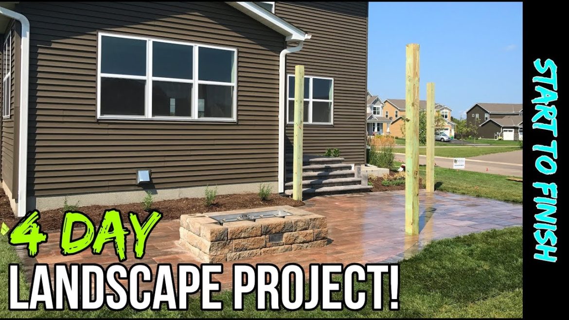 New Home, New Landscape! Backyard Landscaping Project | Schifsky Companies