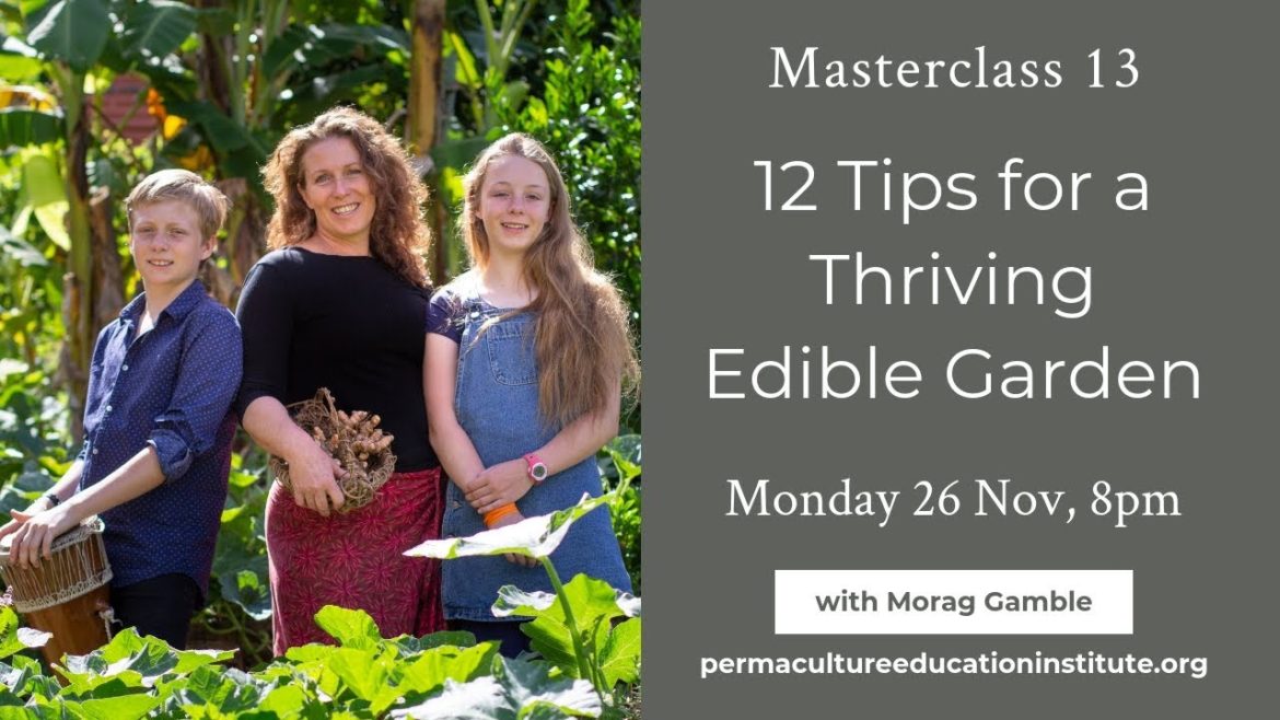 12 Tips for a Thriving Edible Garden: Morag Gamble's Masterclass #13