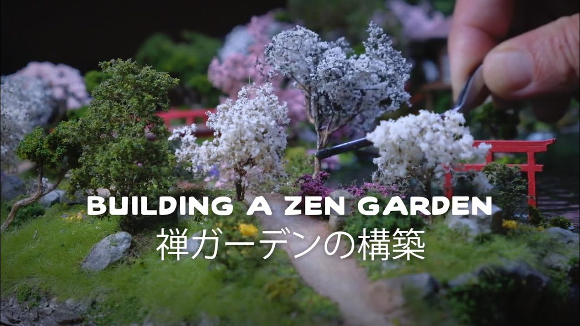 Building a Zen Garden diorama. 禅庭のジオラマを構築。#zengarden #diorama #zen #asmr Building a Zen Garden diorama. 禅庭のジオラマを構築。#zengarden #diorama #zen #asmr