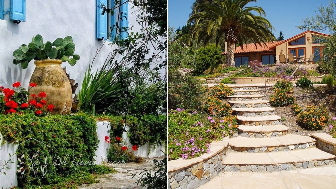 Mediterranean Garden Ideas 2022 | Mediterranean Landscaping Front Yard and Backyard Ideas Mediterranean Garden Ideas 2022 | Mediterranean Landscaping Front Yard and Backyard Ideas