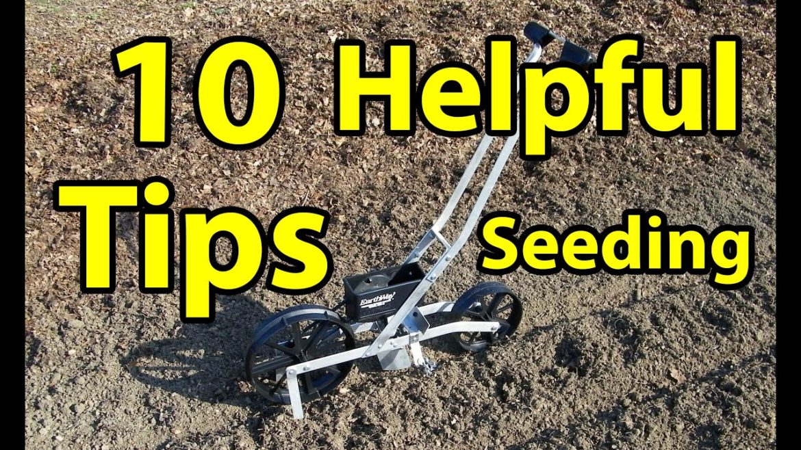 10 Garden Tips Using a Earth Way Seeder - Easy Organic Gardening Series 101 Tips & Secrets # 4