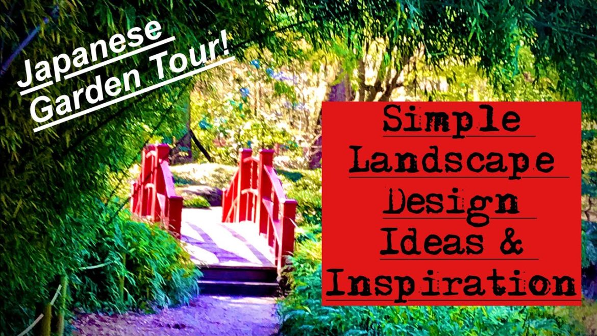 👉🌿🌿🌿Simple Landscape Design Ideas & inspiration  + Japanese Garden Tour!!!🌿🌿🌿👈