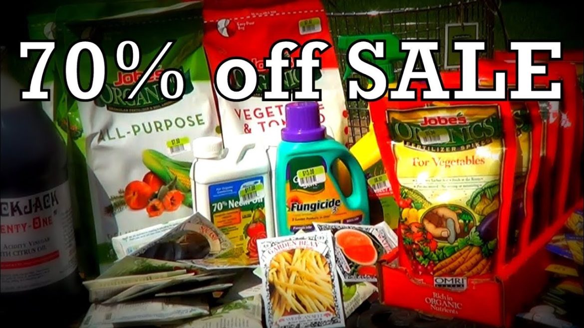 SALE: 70% off Organic Gardening Supplies