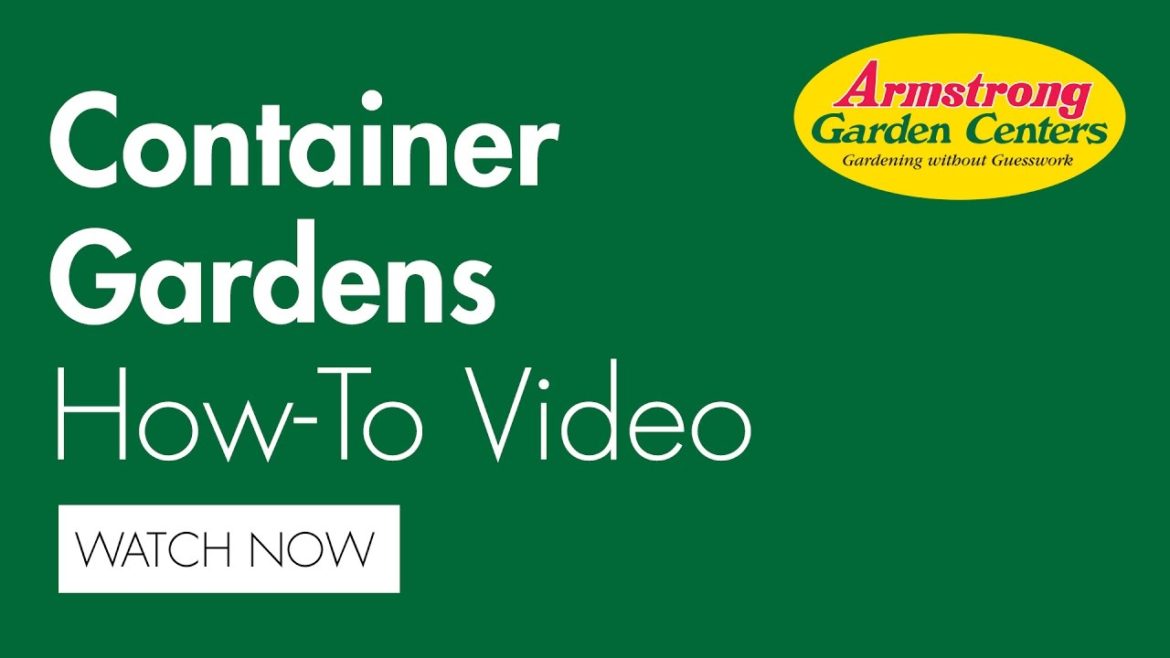 Garden DIY How to Plant a Container Garden Garden DIY How to Plant a Container Garden
