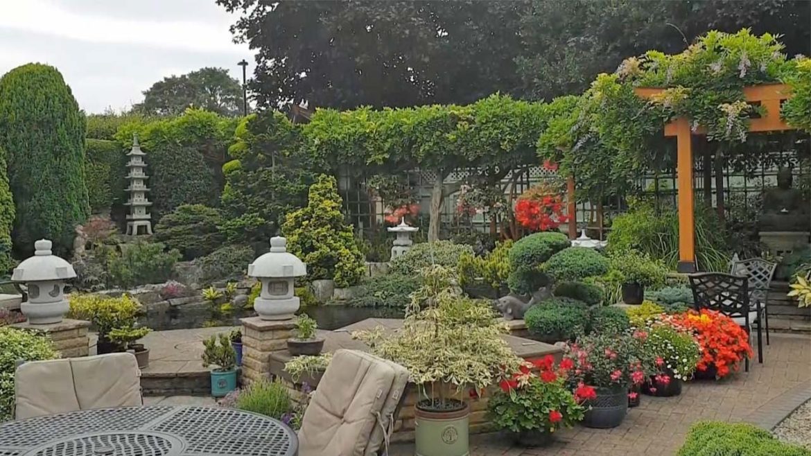 Couple Create Amazing £40k Japanese Garden Couple Create Amazing £40k Japanese Garden