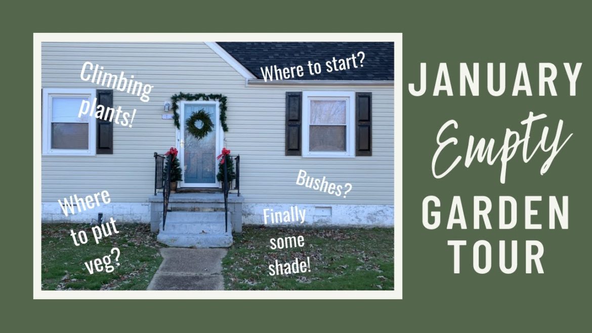 January ✨Empty✨ Garden Tour! // Tentative Garden Plans // Crystal Does January ✨Empty✨ Garden Tour! // Tentative Garden Plans // Crystal Does