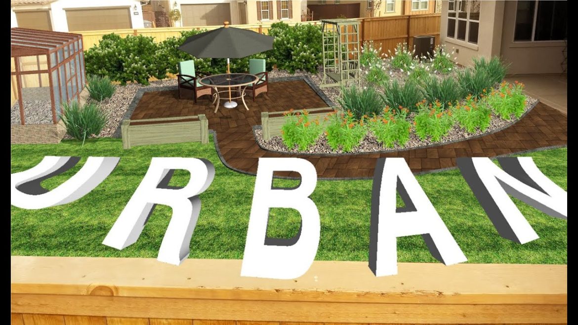 URBAN BACKYARD LANDSCAPING IDEAS // Bobby K Designs