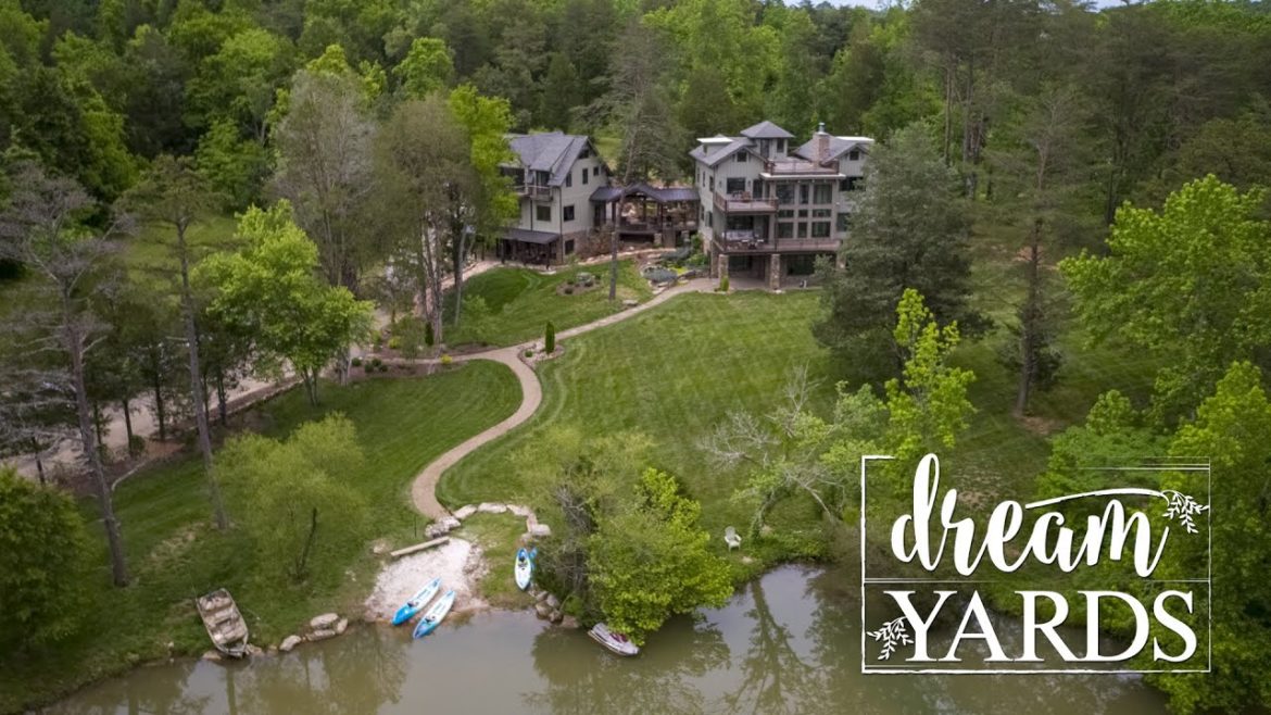 Natural Waterfront Landscaping Inspiration | Dream Yards | YouTube