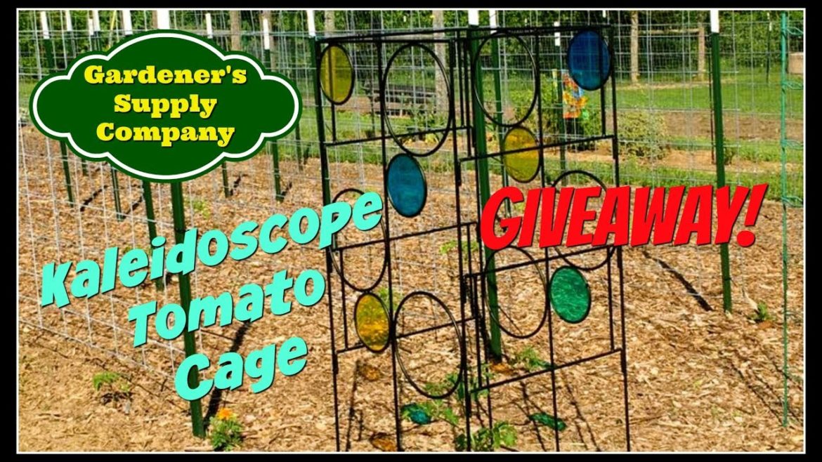 GIVEAWAY! Kaleidoscope Tomato Cage by Gardener's Supply Company! GIVEAWAY! Kaleidoscope Tomato Cage by Gardener's Supply Company!