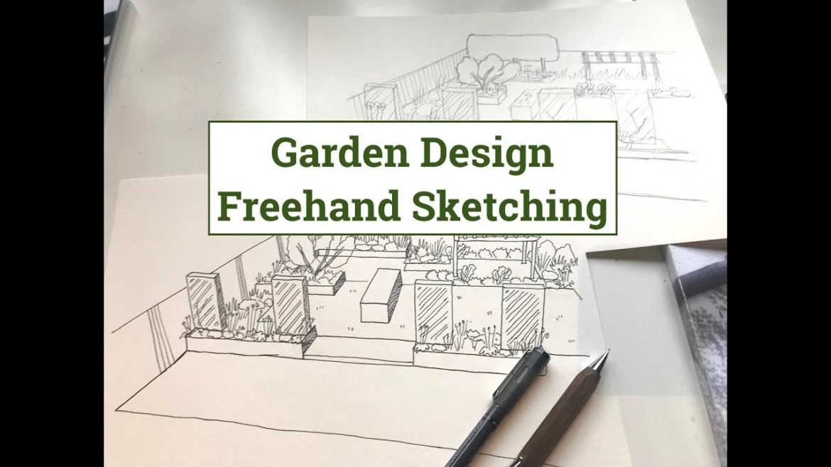 Garden Design Drawing – Sketching Designs by Hand Garden Design Drawing - Sketching Designs by Hand
