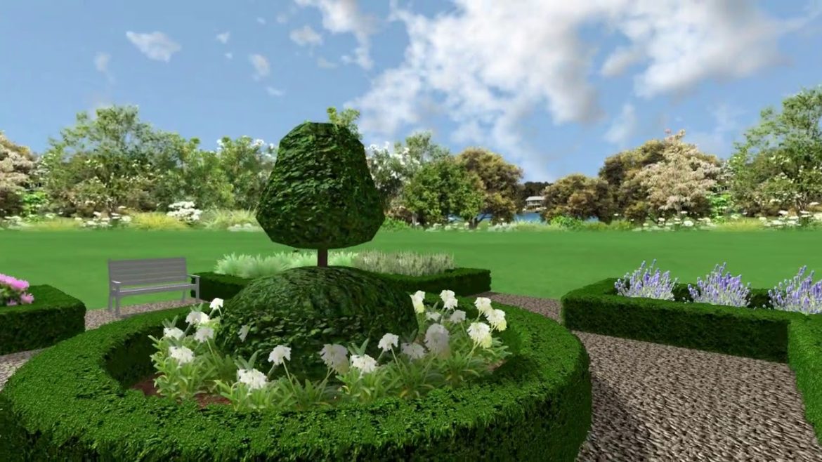 Knot Garden Virtual Tour | Garden Design Ideas