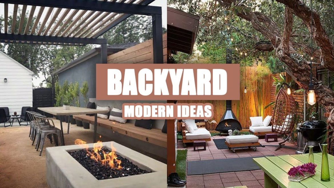 50+ Cool and Modern Backyard Ideas 2021