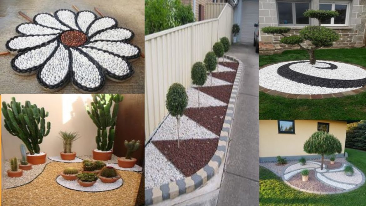 20 Beautiful Front Yard Rock Garden Landscaping Design Ideas