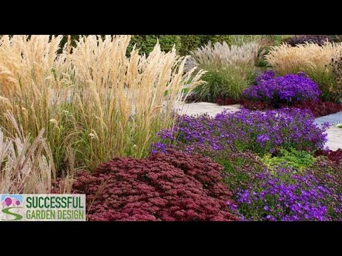 Successful Garden Design Tips 17 – Planting with grasses Successful Garden Design Tips 17 - Planting with grasses