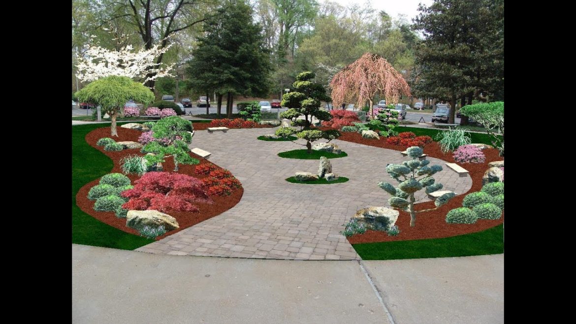 Japanese Garden "Computer Design" . Lee's Oriental Landscape Art