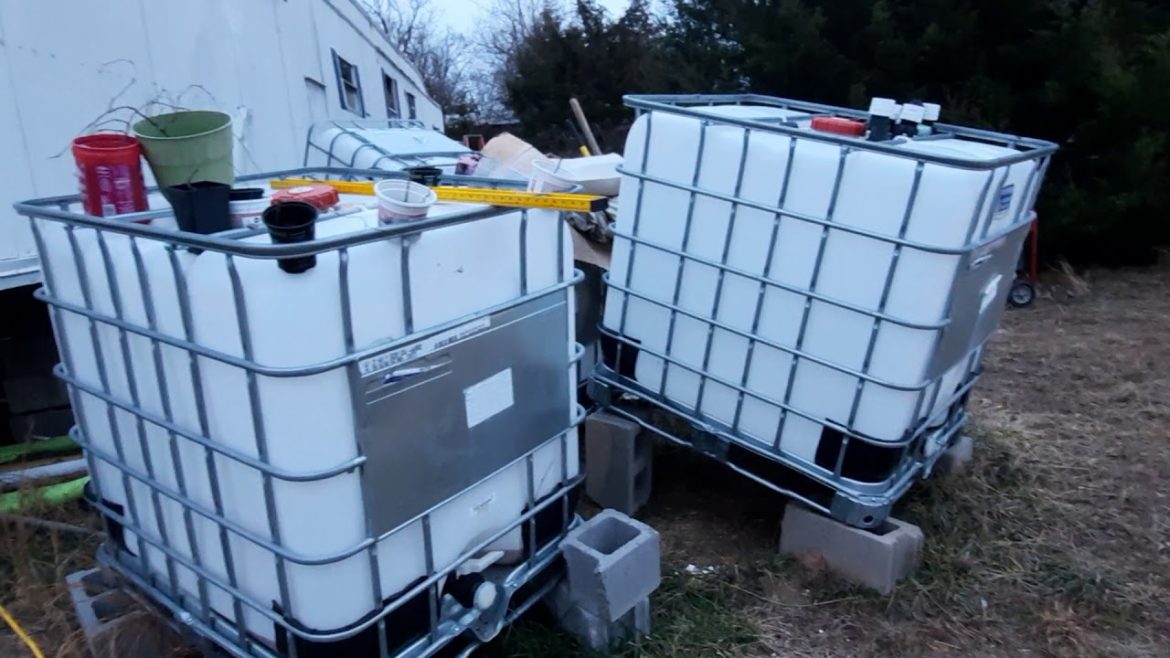 Spring Garden plans Raised Bed, Hydroponics, Rain Water catchment updates