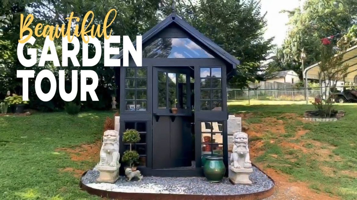 GARDEN TOUR: Beautiful East Tennessee Topiary Garden Design Ideas | Linda Vater