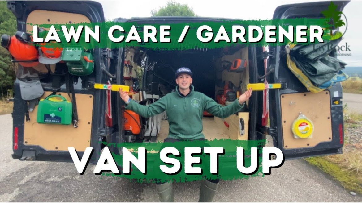 Lawn Care / Gardener Van Set up Lawn Care / Gardener Van Set up