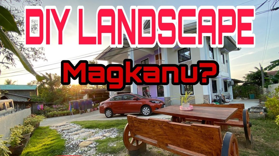 DIY landscaping front yard | Landscape idea