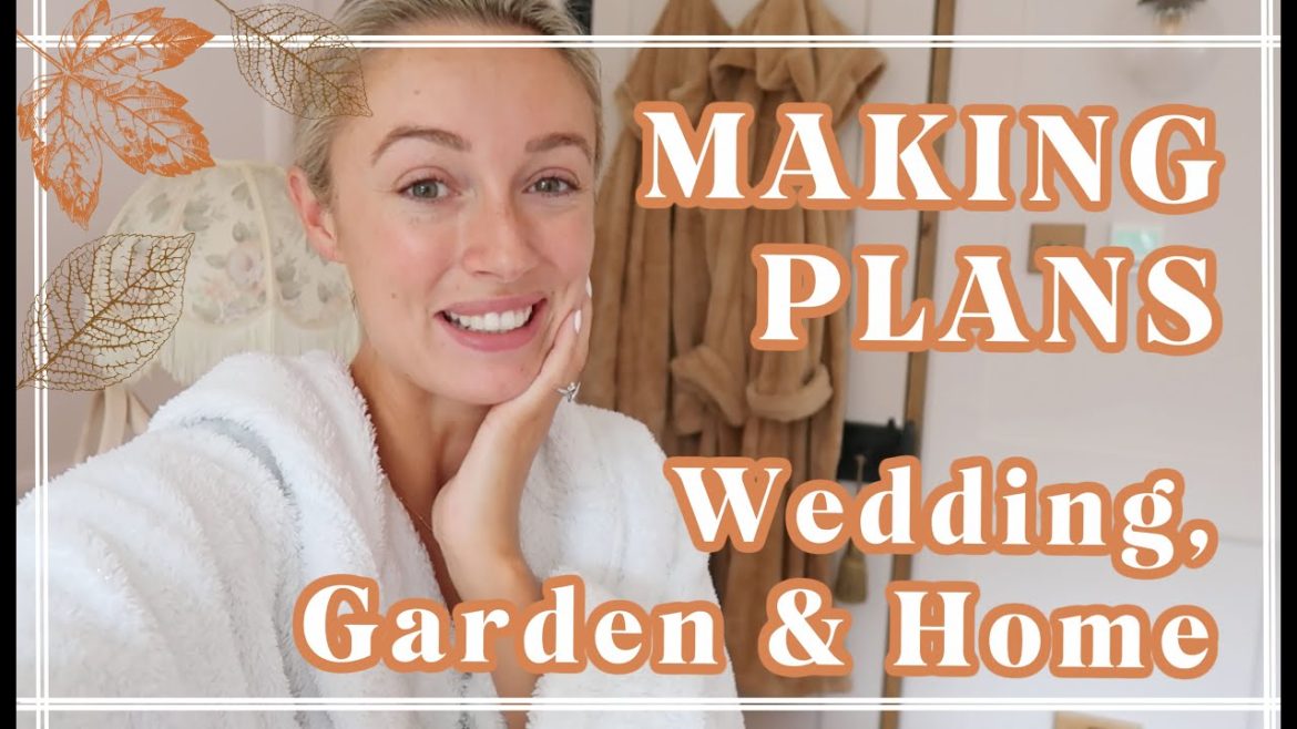 PLANNING FOR NEXT YEAR // WEDDING, GARDEN PLANS & HOUSE // Fashion Mumblr Vlogs PLANNING FOR NEXT YEAR // WEDDING, GARDEN PLANS & HOUSE // Fashion Mumblr Vlogs