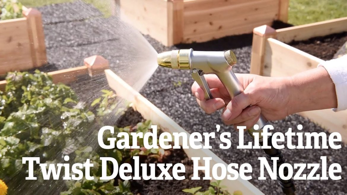 Gardener’s Lifetime Twist Deluxe Hose Nozzle
