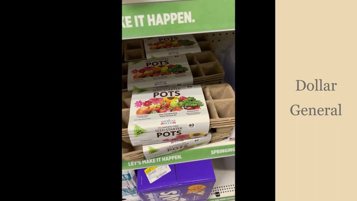 Affordable Gardening Supplies-Dollar General 2021