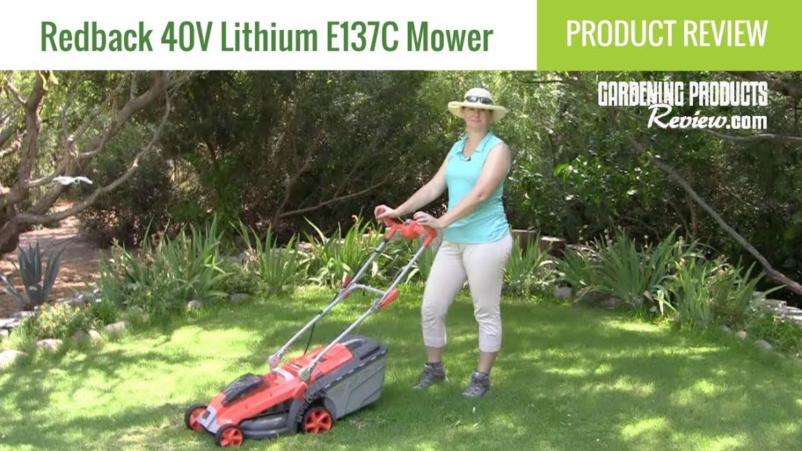 Redback 40V 16" Cordless Mower (E137C) Review: Gardening Products Review