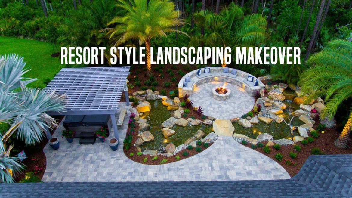 Resort Style Landscaping Makeover Resort Style Landscaping Makeover