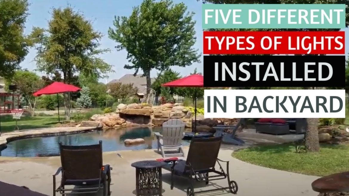 Backyard Landscape Lighting Installation | How to Install Outdoor Landscape Lighting