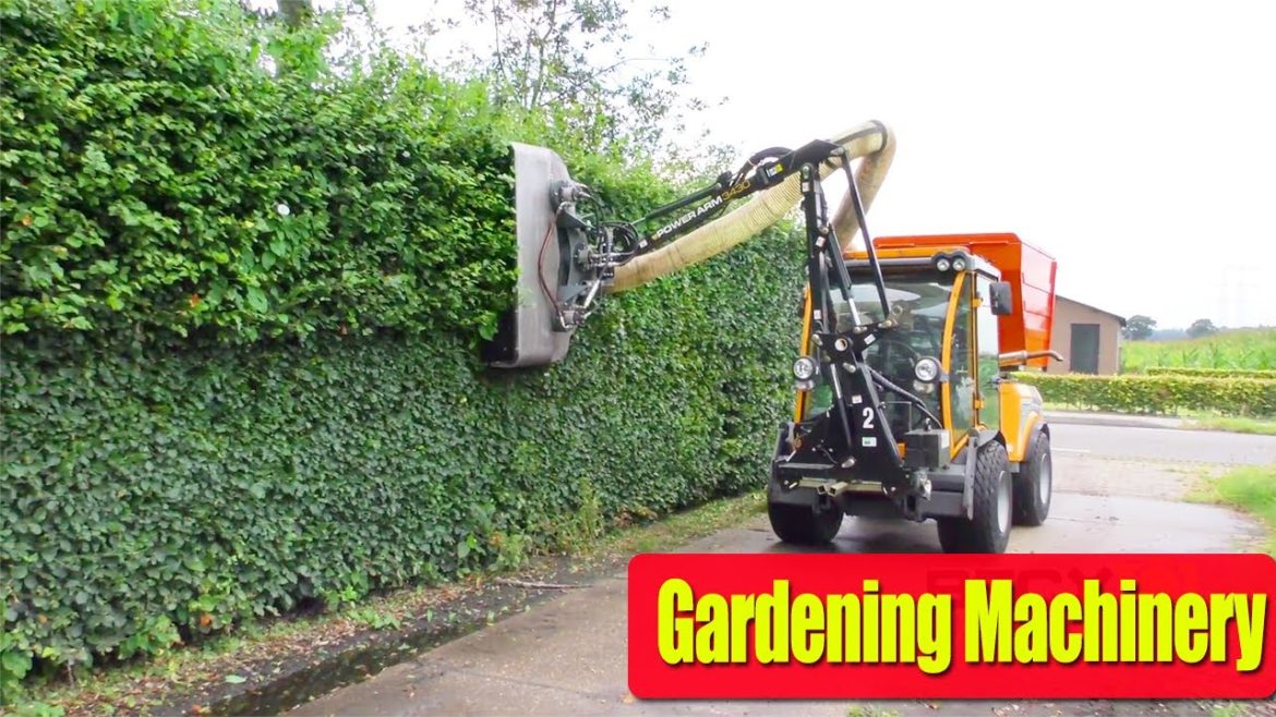Gardening Machine and Equipment at another level haven't seen before