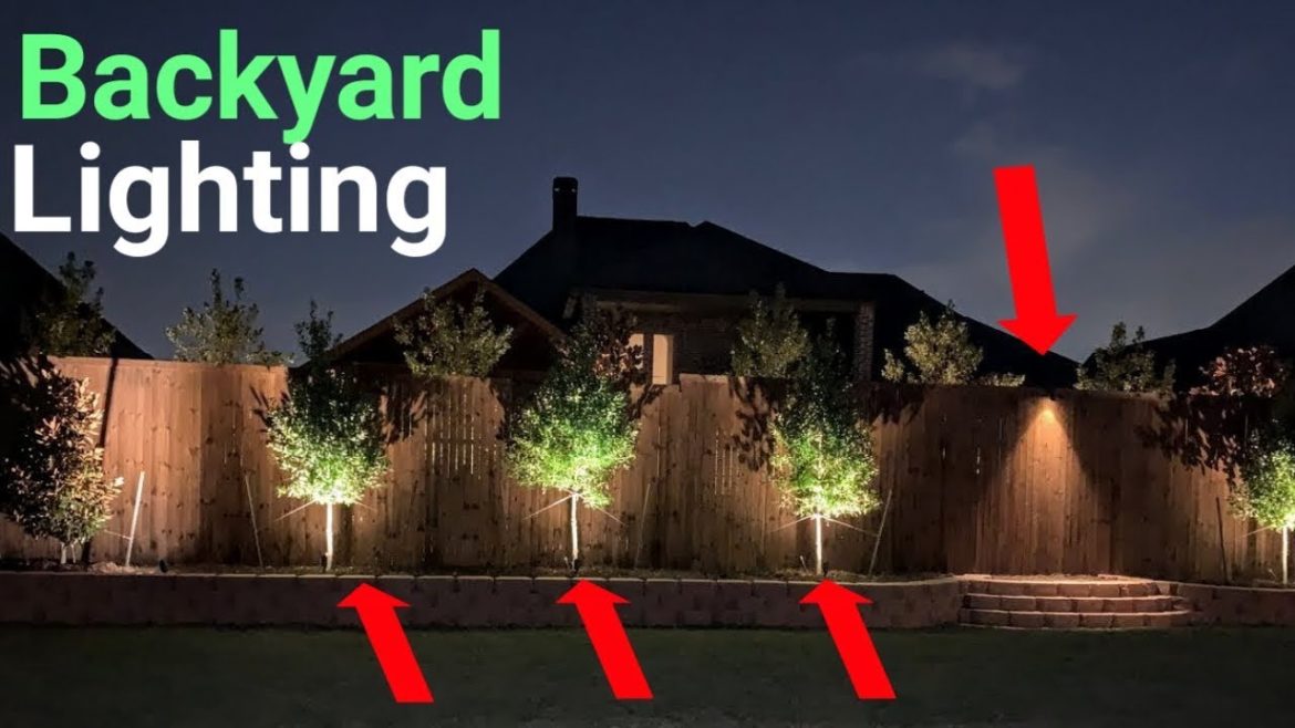 Backyard Landscape Lighting Installation | Professionals Walkthrough Installation with Tips & Tricks