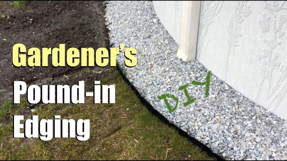 DIY Landscape Pound-in Edging from Gardener's Supply